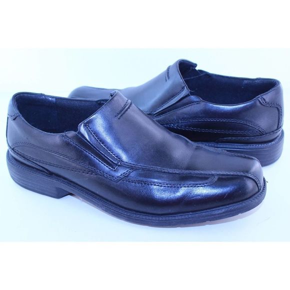 Clarks Medina Black Leather Dress Loafers 8.5 M main image 9